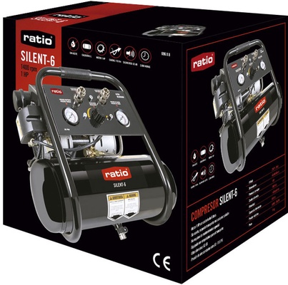 Compresor Portatil Silencioso Ratio Silent-6